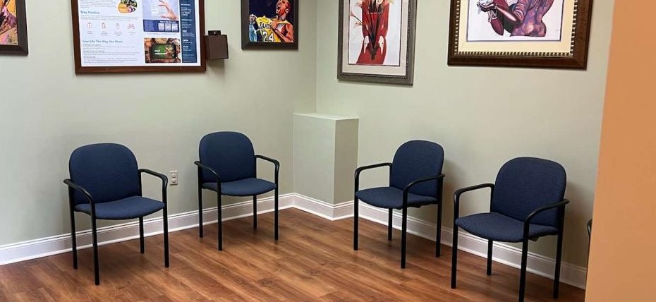 Waiting room of Kenneth Tilghman MD PLC